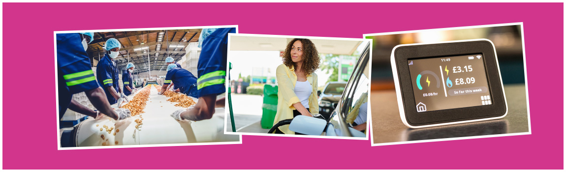 Cost of making, producing and transporting everyday items