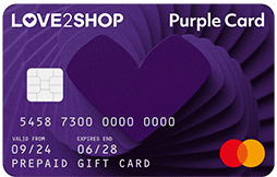 Love2shop Purple Gift Card Physical