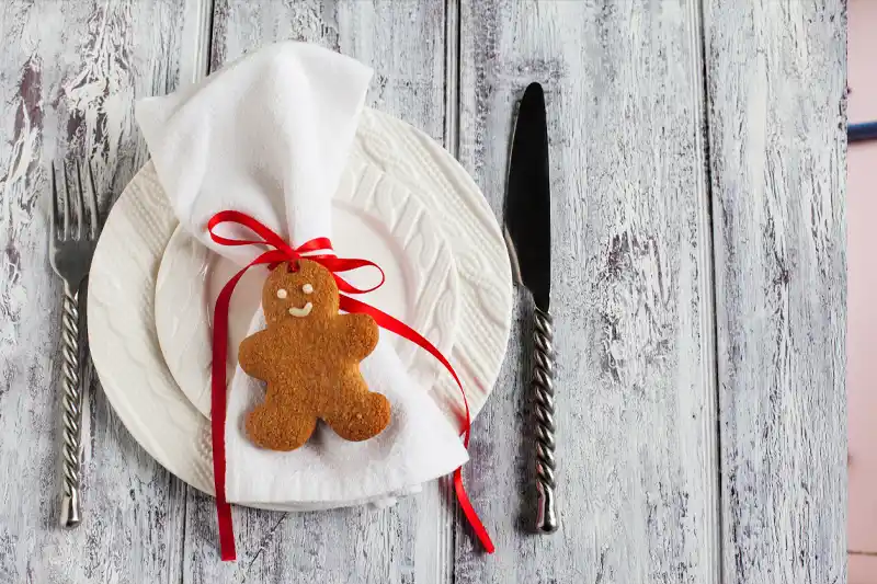 Gingerbread napkin ring Gingerbread napkin ring