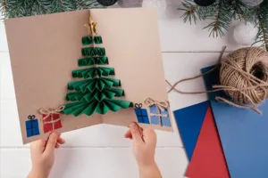 Pop-up Christmas card